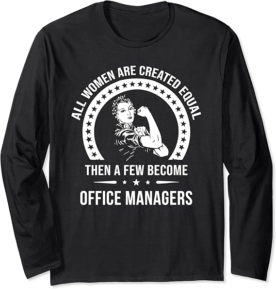 Office Manager Shirts for Women Office Manager Long